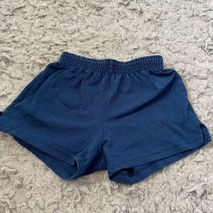 navy blue soffe shorts